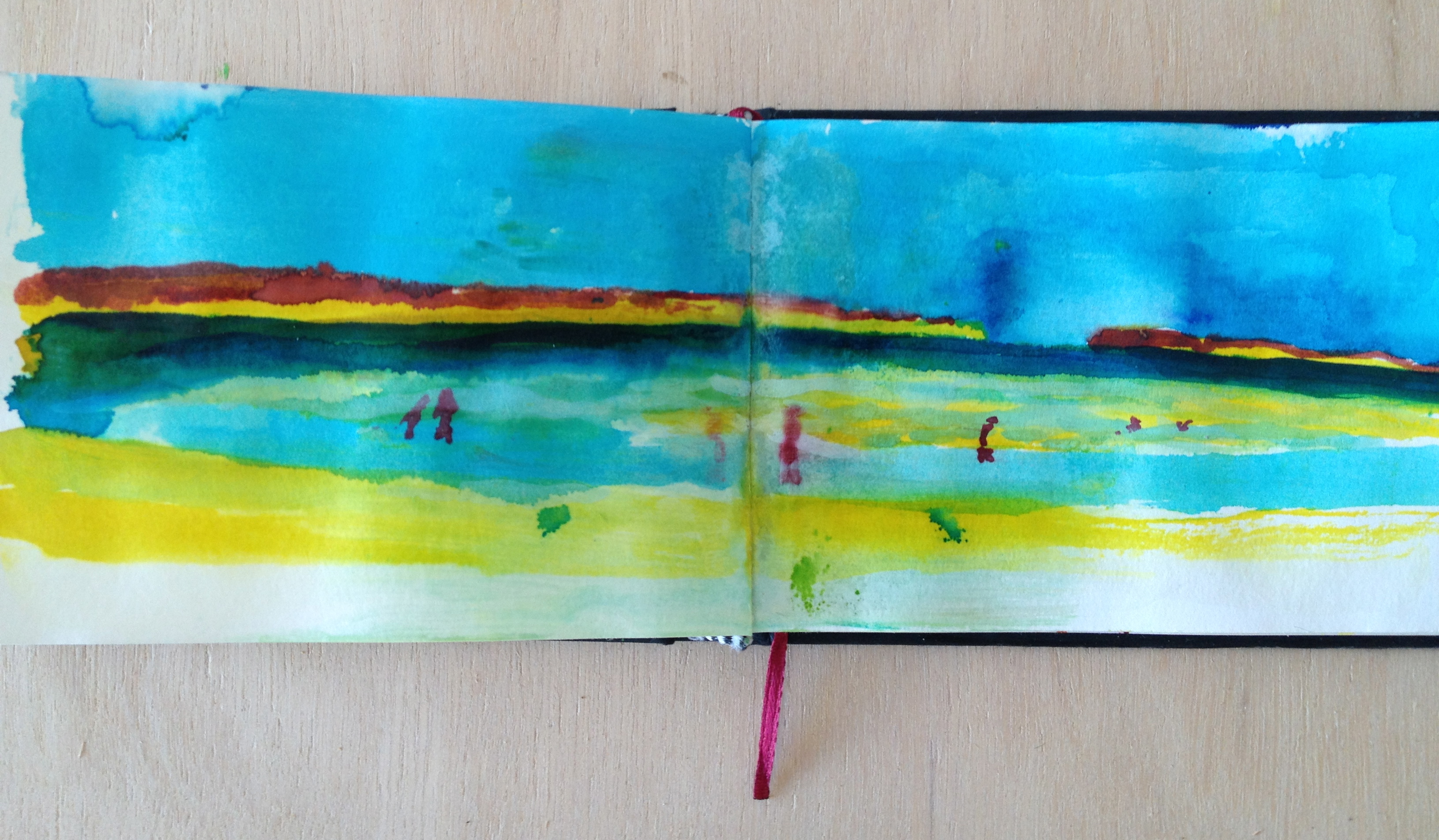 Salt watercolours Salt watercolours